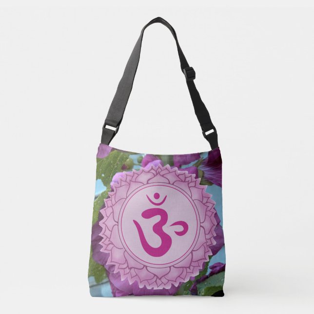 Bolsa de cuerpo cruzado de crown chakra Personaliz (Anverso)