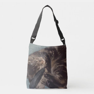 Bolsa de cuerpo cruzado de Dave todo-sobre-impresi