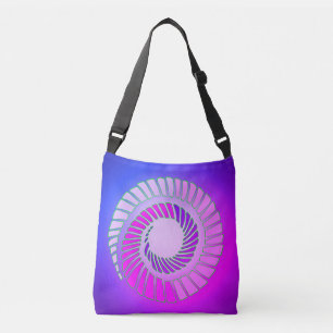 Bolsa de cuerpo cruzado de espiral cósmica