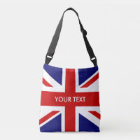 Bolsa de cuerpo cruzado de la bandera de la unión