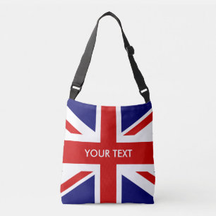 Bolsa de cuerpo cruzado de la bandera de la unión 