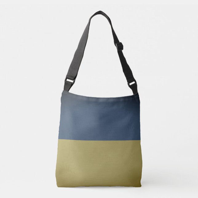 Bolsa de cuerpo cruzado de la bandera de Ucrania a (Anverso)
