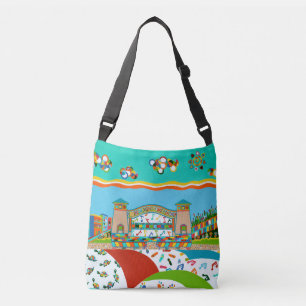 Bolsa de cuerpo cruzado de la cubierta de la isla
