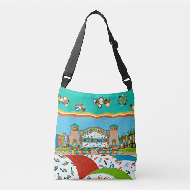 Bolsa de cuerpo cruzado de la cubierta de la isla  (Anverso)