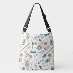 Bolsa de cuerpo cruzado de la hora del jardín