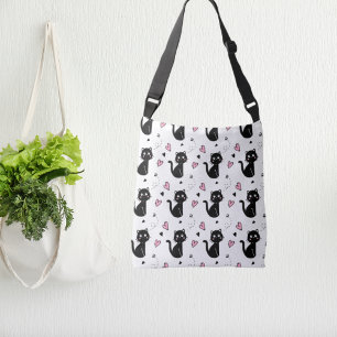 Bolsa de cuerpo cruzado de la valentina del corazó