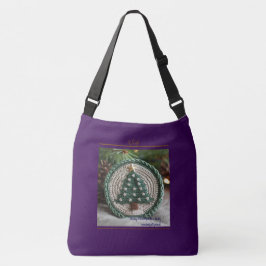 Bolsa de cuerpo cruzado de Navidades de diseño