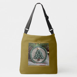 Bolsa de cuerpo cruzado de Navidades de diseño