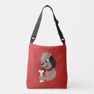 Bolsa de cuerpo cruzado de personalizado de cachor