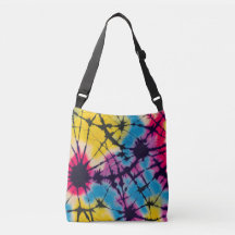 Bolsa de cuerpo cruzado de tinte de color lindo