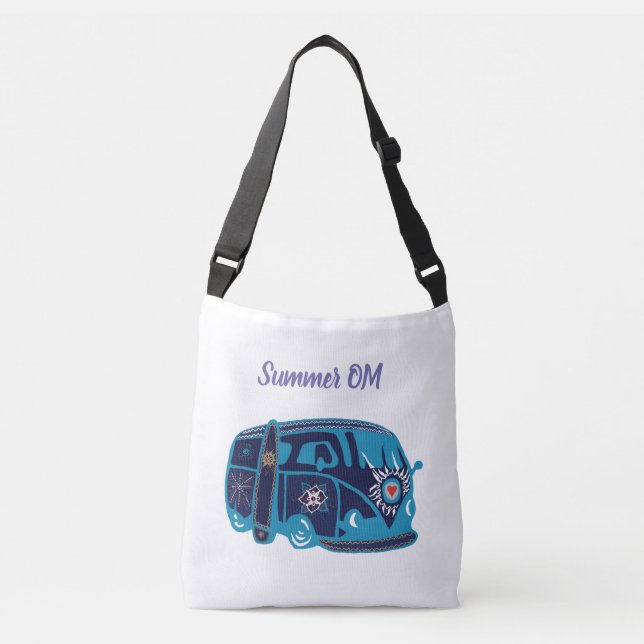 Bolsa de cuerpo cruzado de Van Hippie Om (Anverso)