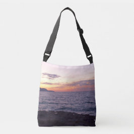 Bolsa de cuerpo cruzado del atardecer