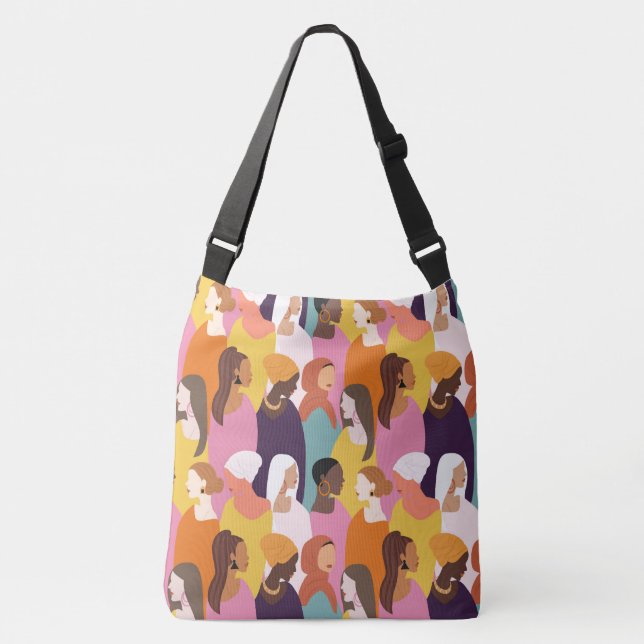 Bolsa de cuerpo cruzado del Día de la Madre (Anverso)