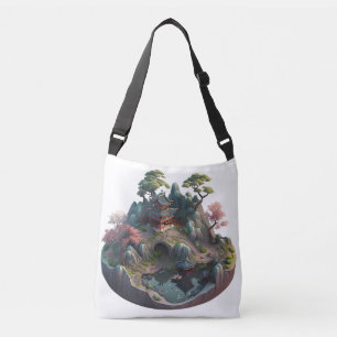 Bolsa de cuerpo cruzado en 3D para la fantasía chi