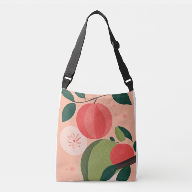 Bolsa de cuerpo cruzado Floyd rosa (Anverso)