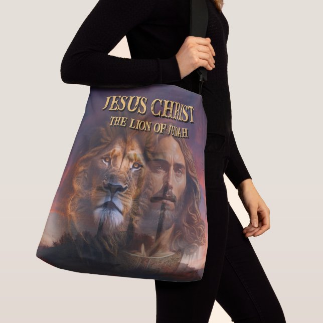 Bolsa De Cuerpo Cruzado Jesucristo El León De Judá (Detalle)