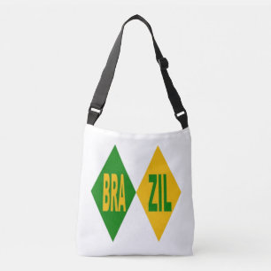 Bolsa de cuerpo cruzado medio BRASIL