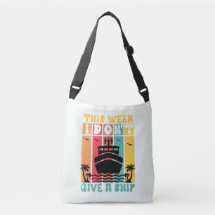 Bolsa de cuerpo cruzado náutica para los amantes d