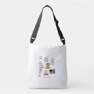 Bolsa de cuerpo cruzado Philly Acronym
