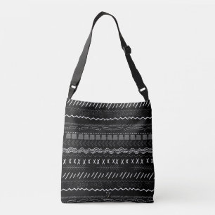 BOLSA DE CUERPO DE CRUZ (NEGRO)