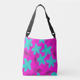 Bolsa de cuerpo de cuerpo floral de la jungla