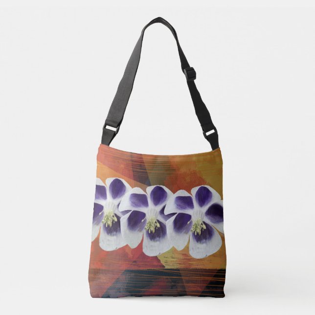 Bolsa de cuerpo geométrico abstracto de geometría  (Anverso)