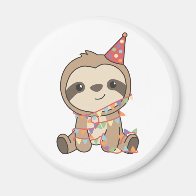 Bolsa De Cumpleaños Para Niños Un Imán De Cumpleañ (Frente)