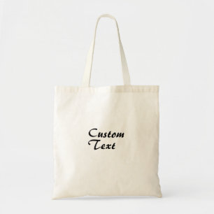 Bolsa de datos personalizada con nombre y texto