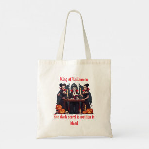 Bolsa de 🧛 de la tota blanca de Halloween ‍ ♂️