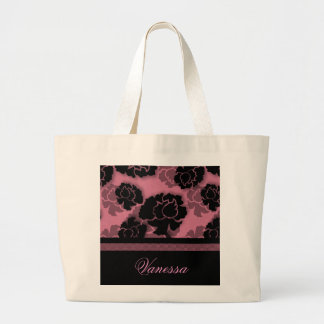 Bolsa De Decadencia Floral Grungy, Rosa