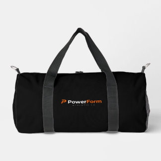 Bolsa de deporte negra PowerForm Athletic Co.