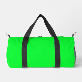 Bolsa de deporte pequeña Simple Green impresa