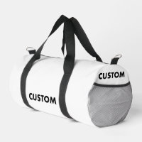 Bolsa de deporte personalizada de impresión total 