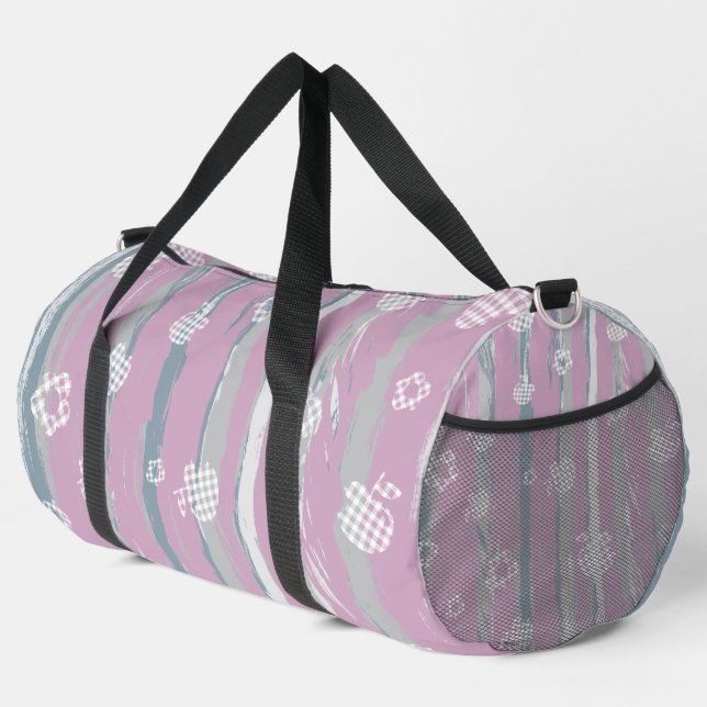 Bolsa de deporte Print Cut Sew – Gingham Orchard (Esquina derecha)
