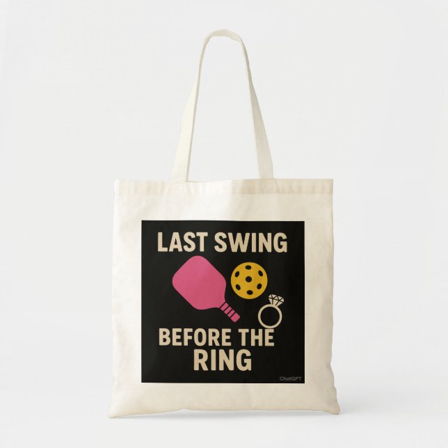Bolsa de Despedida de Soltera de Pickleball (Frente)