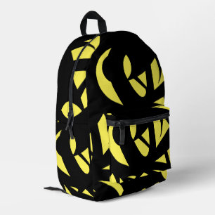 Bolsa de dibujo amarillo/negro de arte contemporán