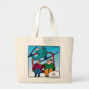 Bolsa de dibujos animados de saltos agradables par