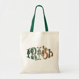 Bolsa de diseño de colores de bandera irlandesa de