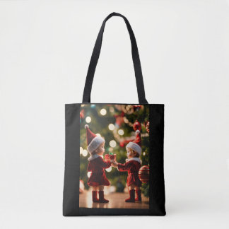 bolsa de diseño de fotos para Navidades personaliz