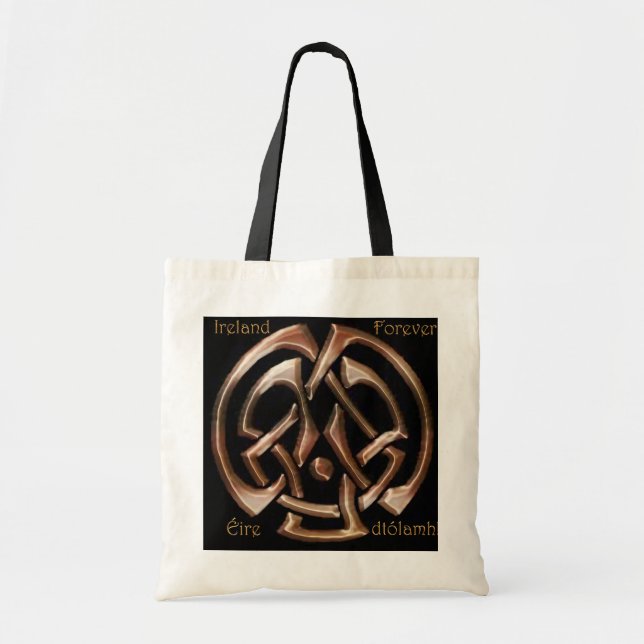 Bolsa de diseño de historia de arte irlandés Celti (Frente)