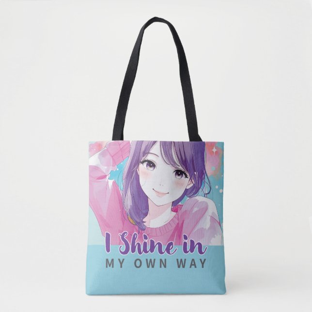 Bolsa de diseño de inspiración animada con Nota ex (Anverso)