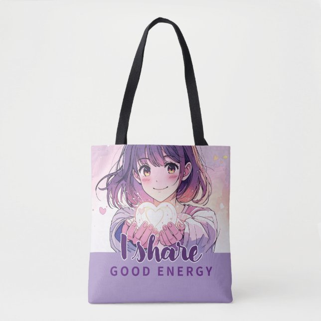Bolsa de diseño de inspiración animada con Nota ex (Anverso)