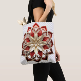 Bolsa de diseño fractal de Mandala