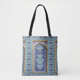 Bolsa de diseño mural de barro persa