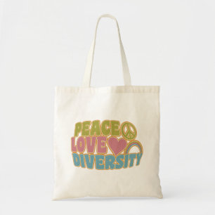 Bolsa de DIVERSIDAD PEACE LOVE - elegir estilo y c