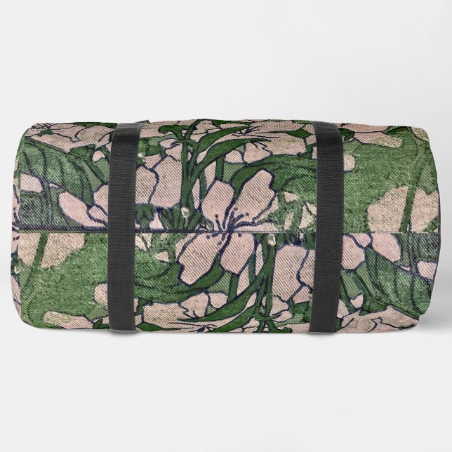 Bolsa de doble cascada de flores rosadas (Abajo)