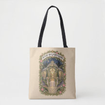 Bolsa de Dos Caras Donde Brilla el Jardín