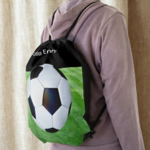 Bolsa de Drawstring de fútbol personalizado para l
