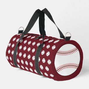 Bolsa de Duffel de Béisbol Rojo