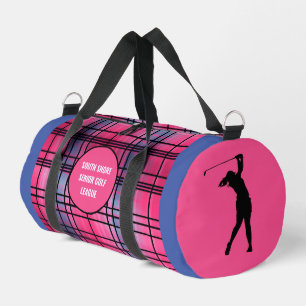Bolsa de Duffel de color rosado oscuro
